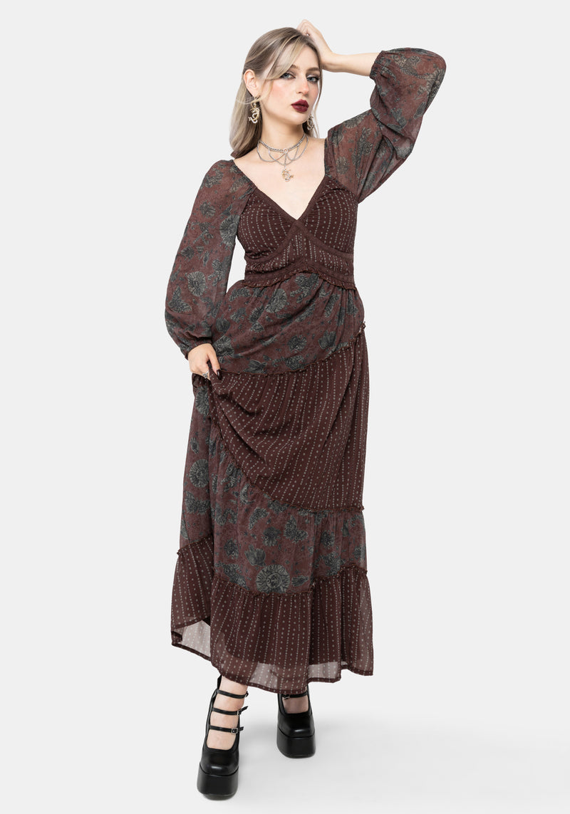 Pact Paisley Maxi Dress – Disturbia