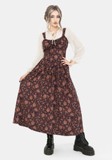 Skye Shirred Back Midaxi Dress