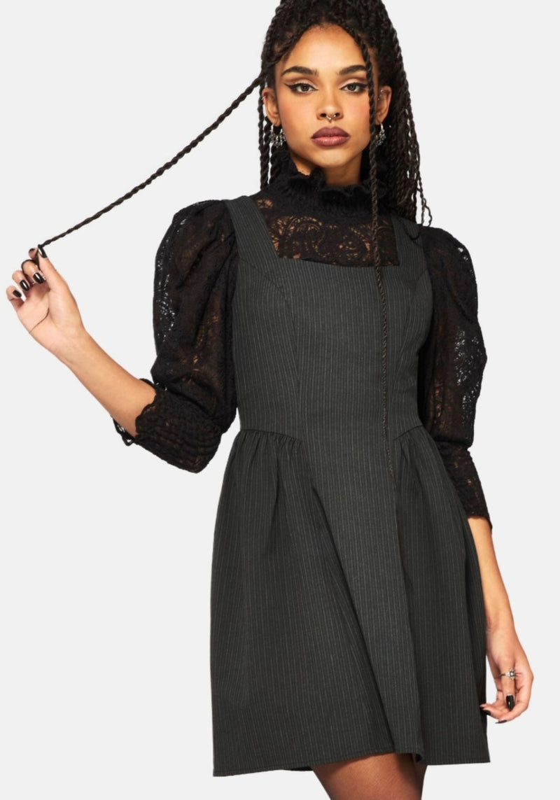 Cairn Stripe Corset Mini Dress