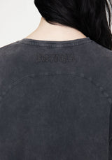 Wicked Toile Dropped Shoulder Cotton Tee Dress