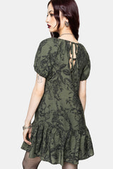 Orla Foxglove Mini Smock Dress