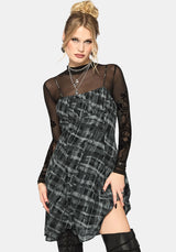 Rhoswen Checked Cami Mini Dress EU 38