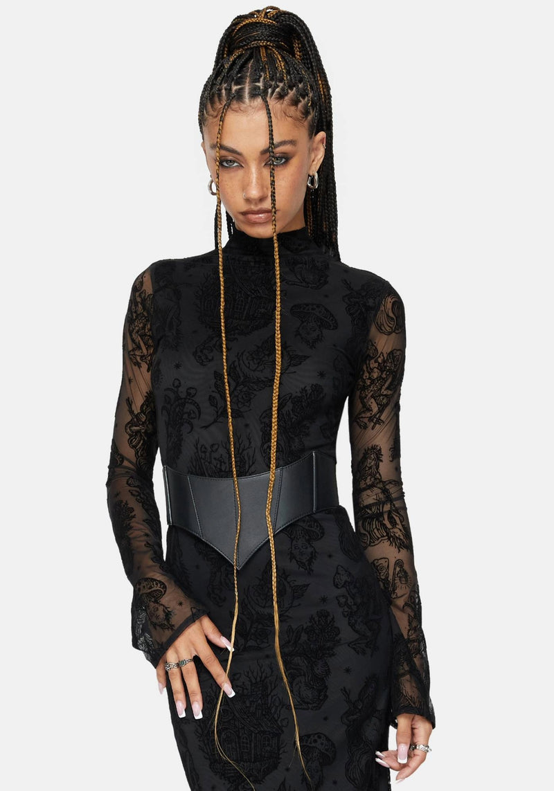 Airie Pointed Detail Waist Belt