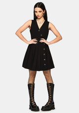 Moonage Asymmetric Sleeveless Mini Dress