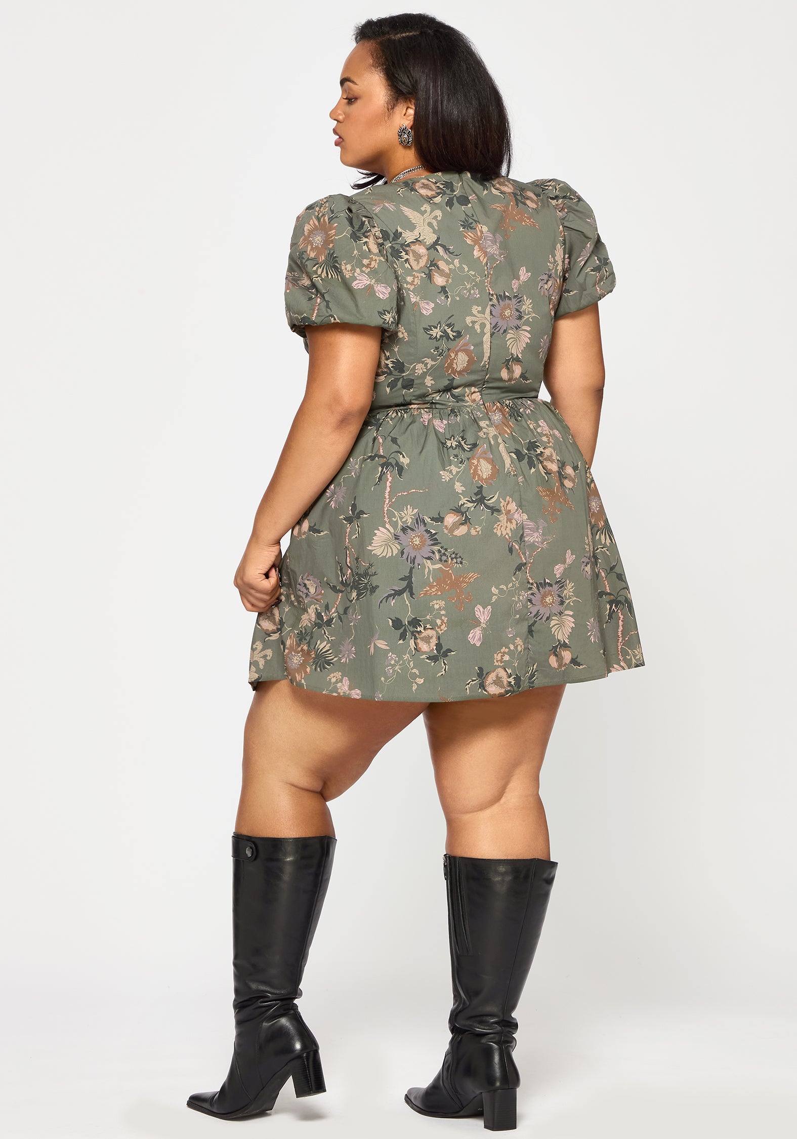 Poison Eden Cotton Mini Dress