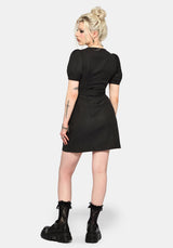 Meliora Wrap Embroidered Mini Dress EU 34