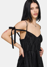 Acantha Tiered Front Split Gown