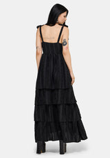 Acantha Tiered Front Split Gown