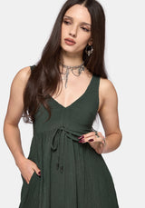 Dysia Crinkle Midi Dress