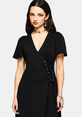 Sableine Wrap Midaxi Dress