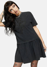 Celtic Ruin Drop Waist Skater Dress