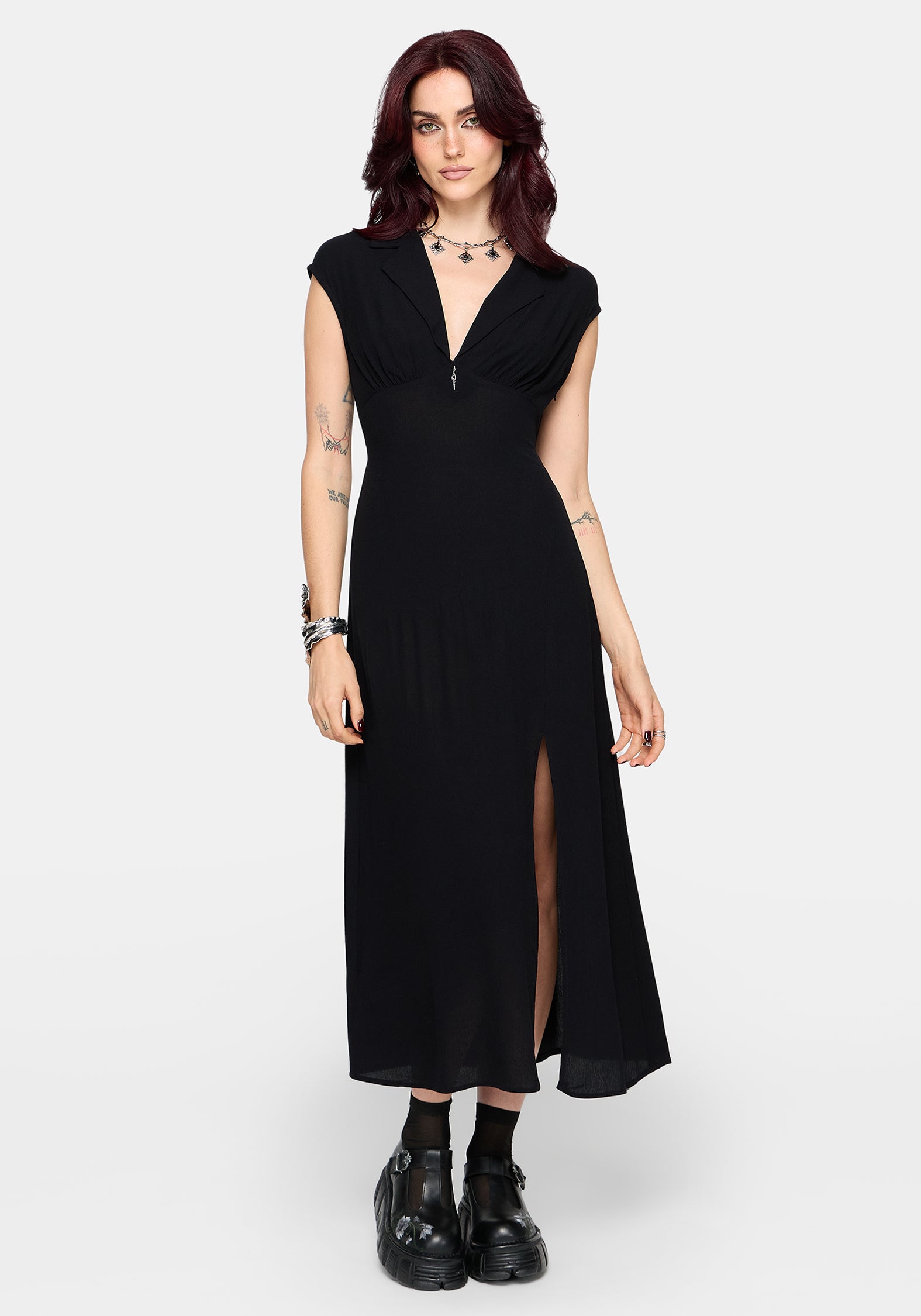Kirya Tie Back Midaxi Dress