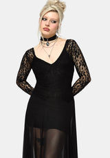 Eltharia Lace Bodice Maxi Dress EU 34