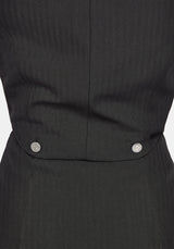 Aveline Waistcoat Pleated Mini Dress