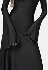 Aurelia Slinky Halter Strap Midaxi Dress