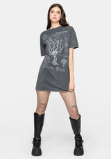 Trinity Moon Graphic Tee Dress