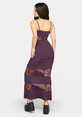 Fenella Lace Insert Cami Maxi Dress