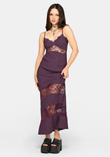 Fenella Lace Insert Cami Maxi Dress