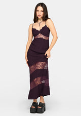 Fenella Lace Insert Cami Maxi Dress