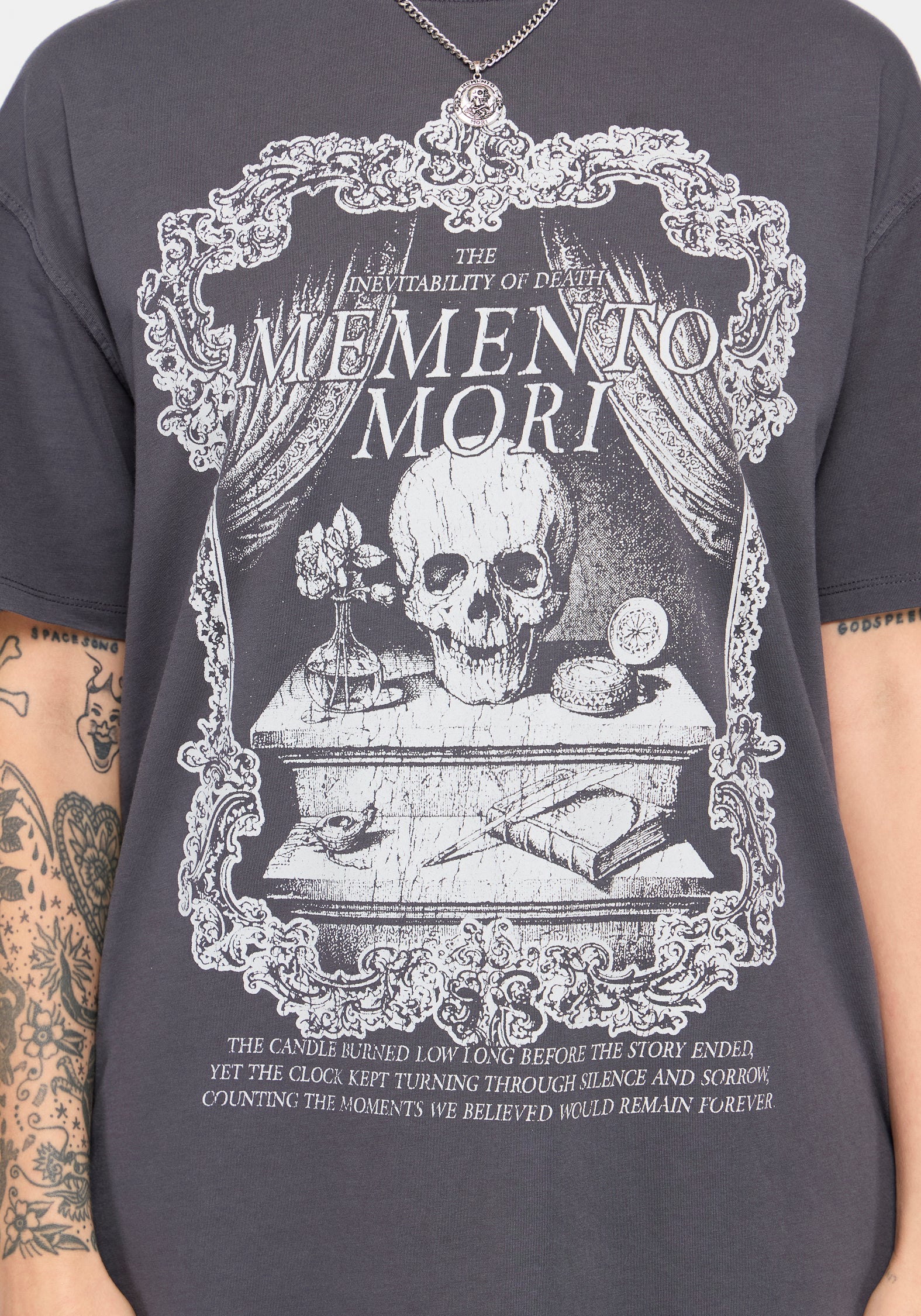 Mori Skull Tee Dress