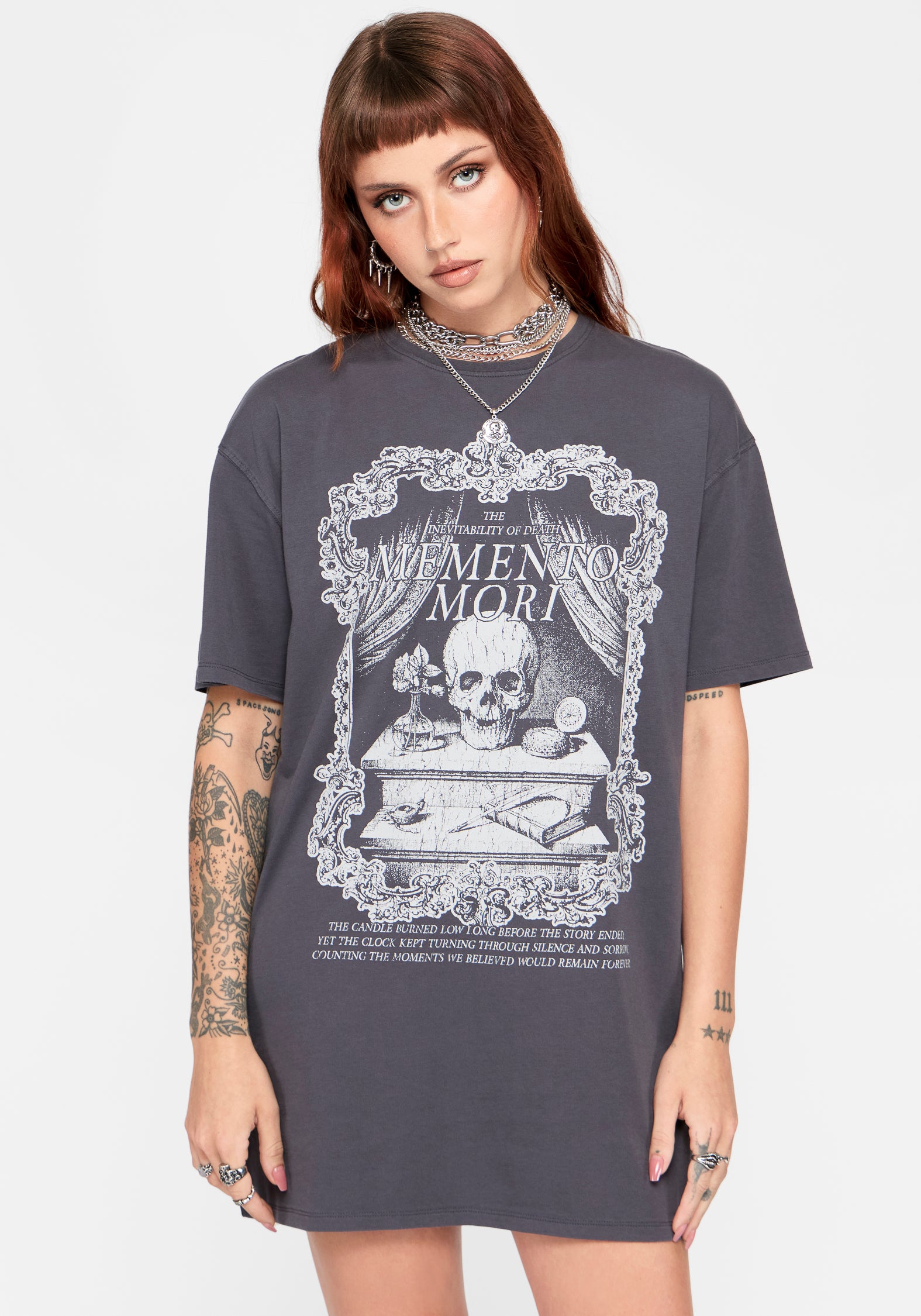 Mori Skull Tee Dress