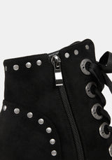 Morvella Pointed Studded Boots EU 39