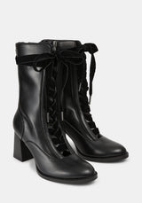 Lileena Heeled Lace Up Boots EU 39