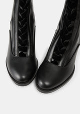 Lileena Heeled Lace Up Boots EU 39