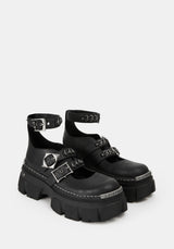 Bridget Platform Mary Jane Shoes US 8
