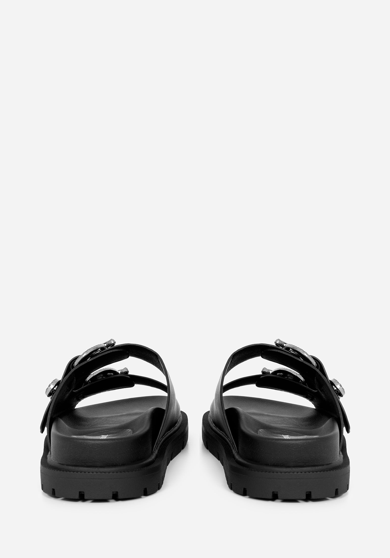 Mamba Snake Buckle Sandals