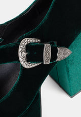 Sybil Velvet Mary Jane