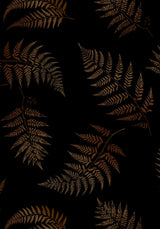 Ruin Fern Print Chiffon Shirt