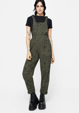 Taddea Cotton Relaxed Tie Detail Jumpsuit