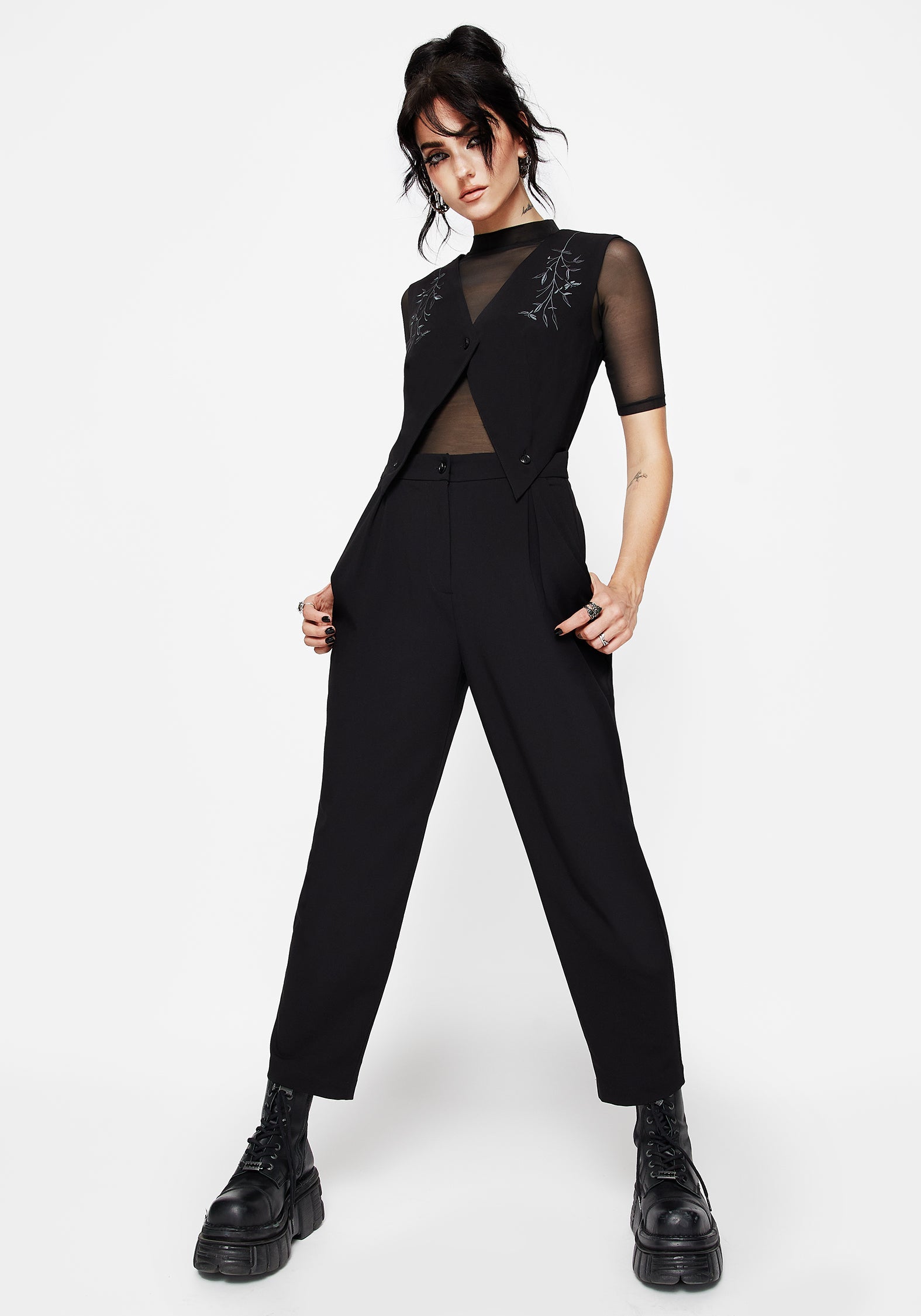Damona Tailored Waistcoat and Trouser Set