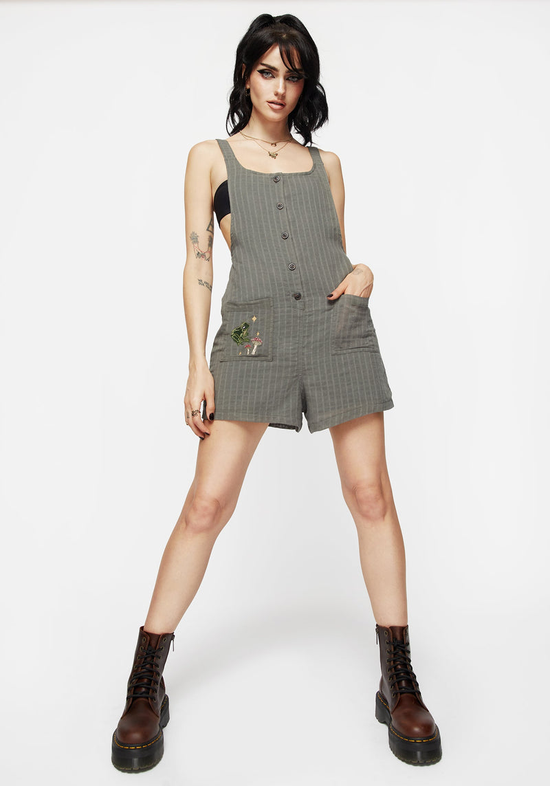 Koax Baumwolle Bestickt Cami Overall