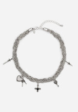 Eilir Twisted Vintage Charm Necklace