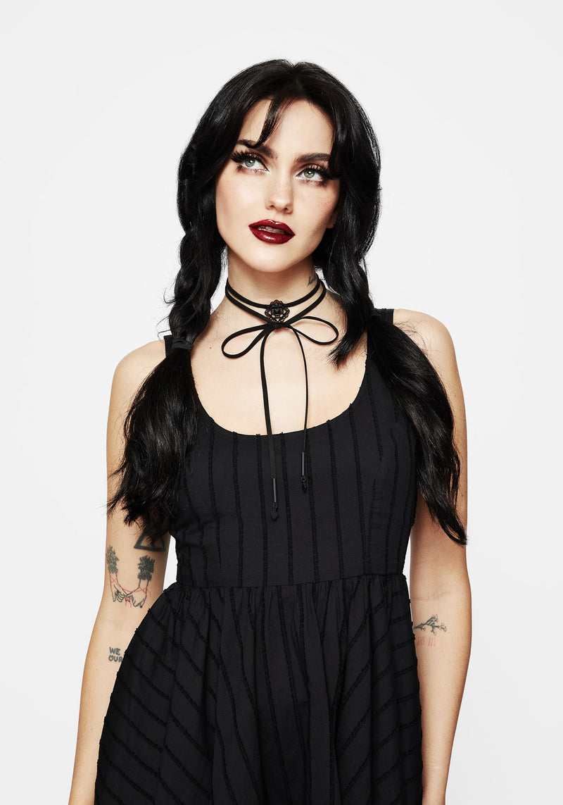 Elaine Cord Ornate Choker