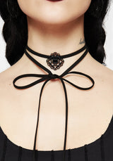 Elaine Cord Ornate Choker