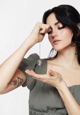 Primavera Bird Cage Pendant Necklace