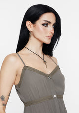 Genesta Schädel Schlüssel Kordel Halskette