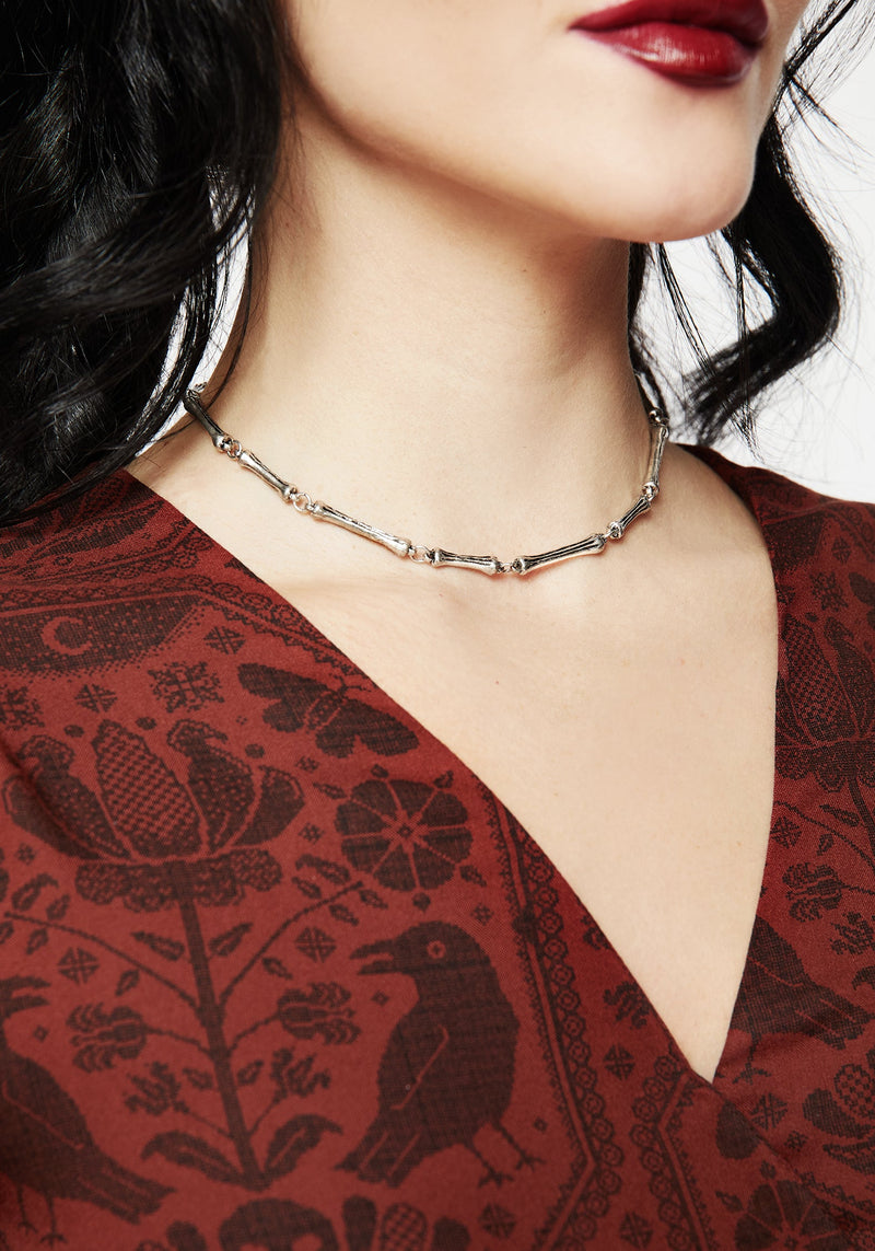 Bones Choker Necklace