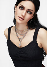 Larkin Spear Layered Chain Necklace