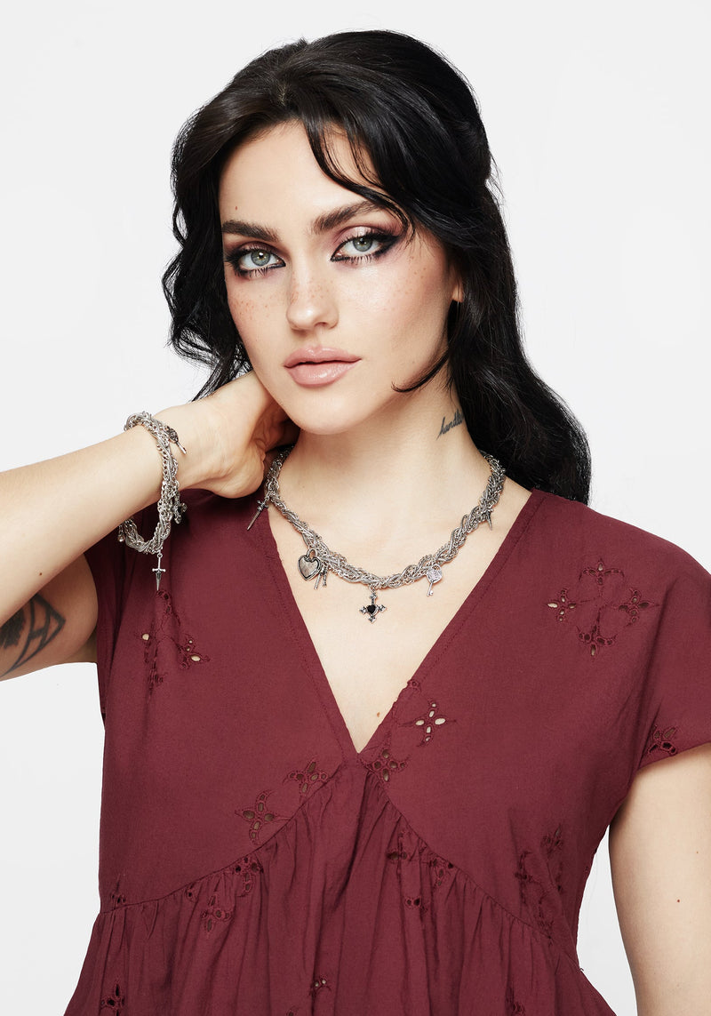 Eilir Twisted Vintage Charm Bracelet