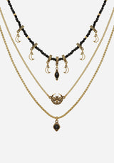 Ciela Moon Moth Layered Necklace