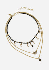 Ciela Moon Moth Layered Necklace