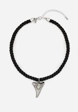 Shark Tooth Rope Necklace