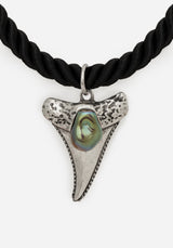 Shark Tooth Rope Necklace