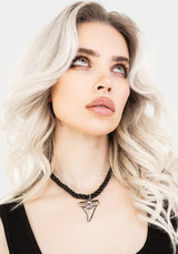 Shark Tooth Rope Necklace