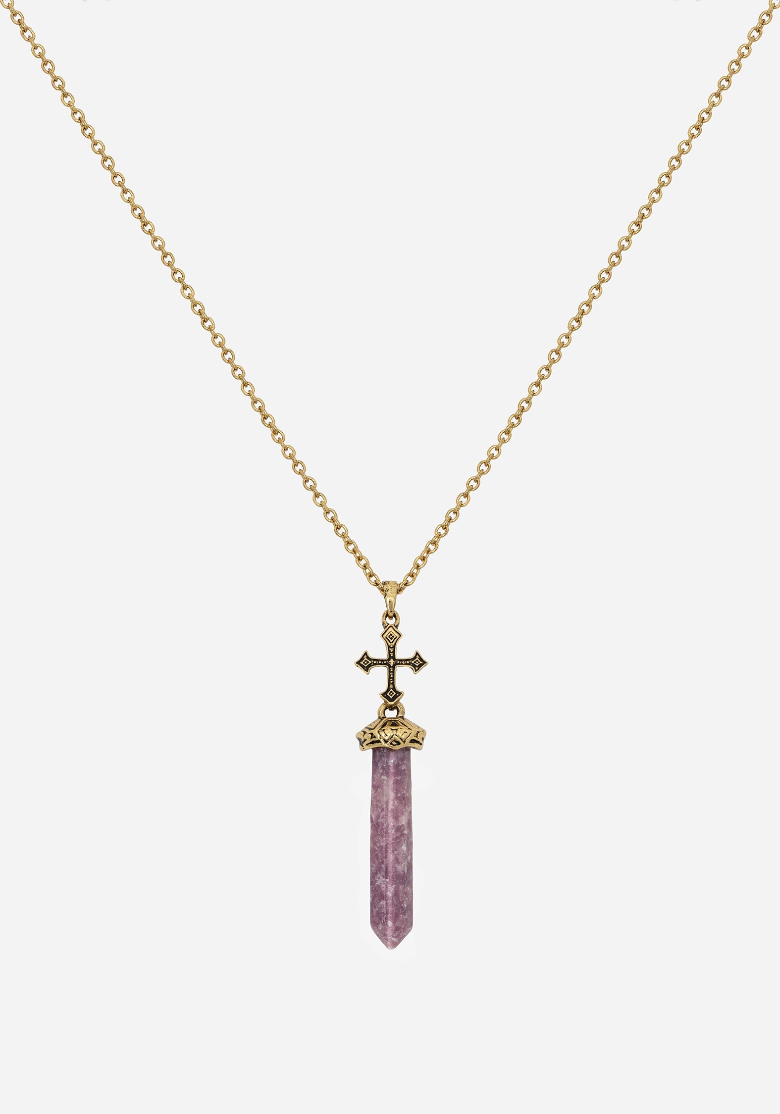 Vallum Cross Shard Necklace