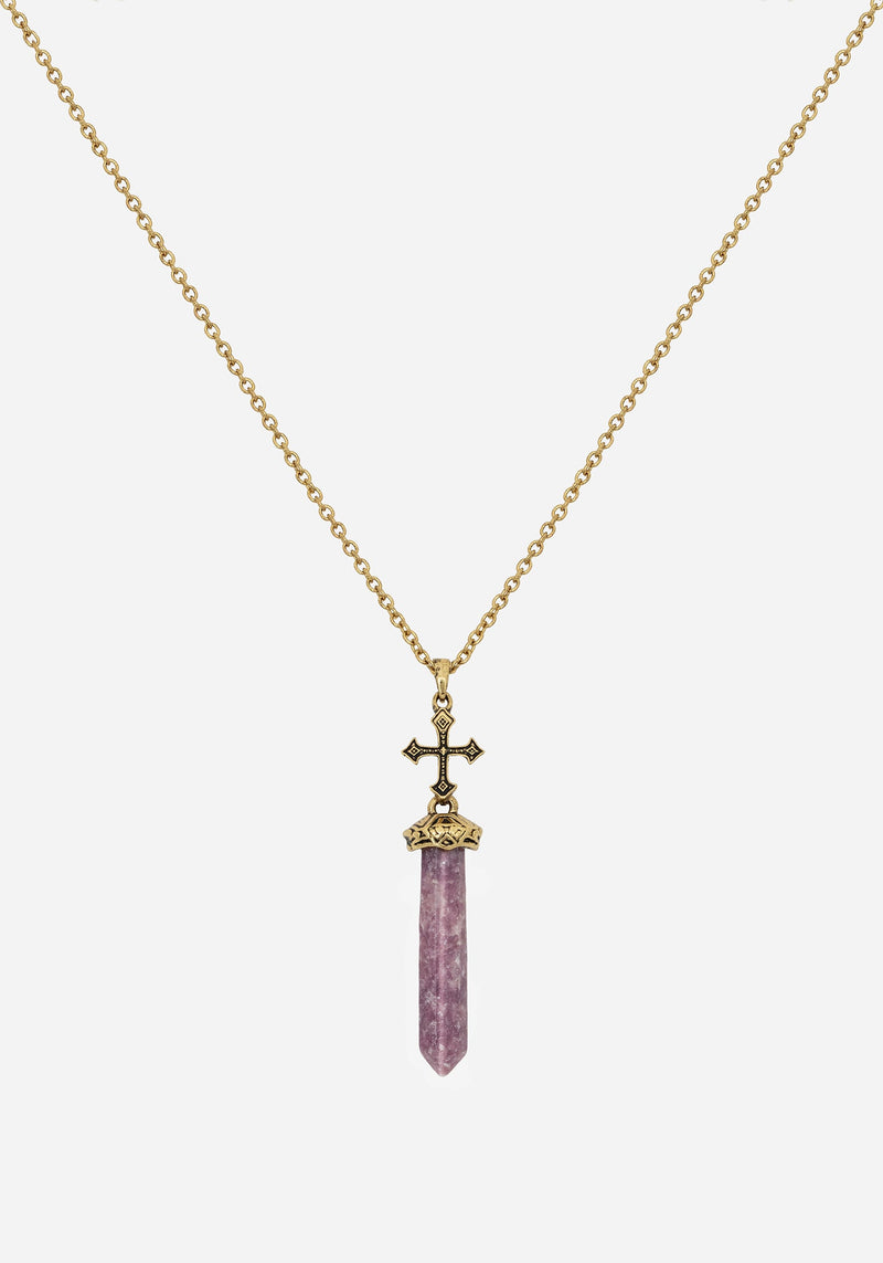 Vallum Cross Shard Necklace